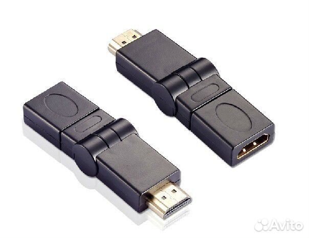 Переходник адаптер hdmi поворотный 360 градусов