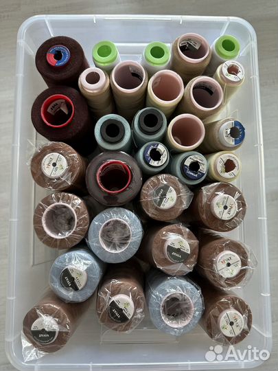 Нитки швейные