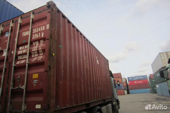 Контейнер 20 футов б/у tghu3554580