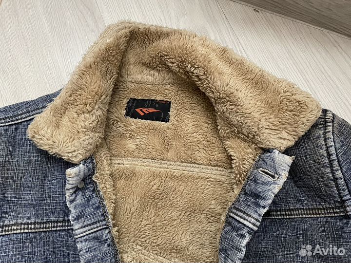 Куртка мужская джинсовая утепленная