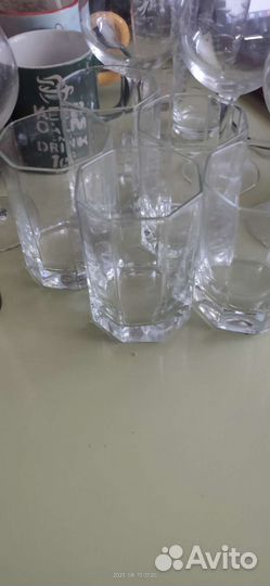 Бокалы, стаканы