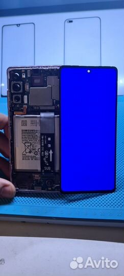 Дисплей для Samsung Galaxy S20 FE, переклей