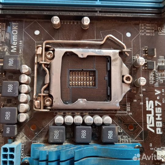 Материнская плата asus Р8Н77-V