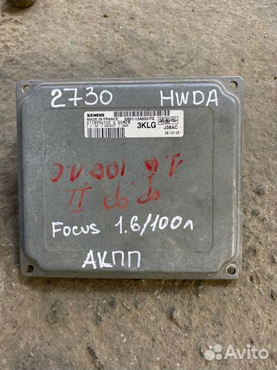 Блок управления двигателем Ford Focus hwda 2006