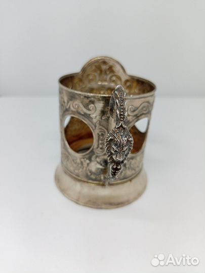 Серебряный подстаканник
