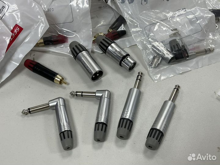 Разъем XLR jack 6.3 RCA Seetronic