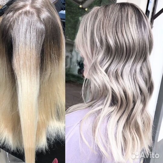 Окрашивание волос все техники, lissage