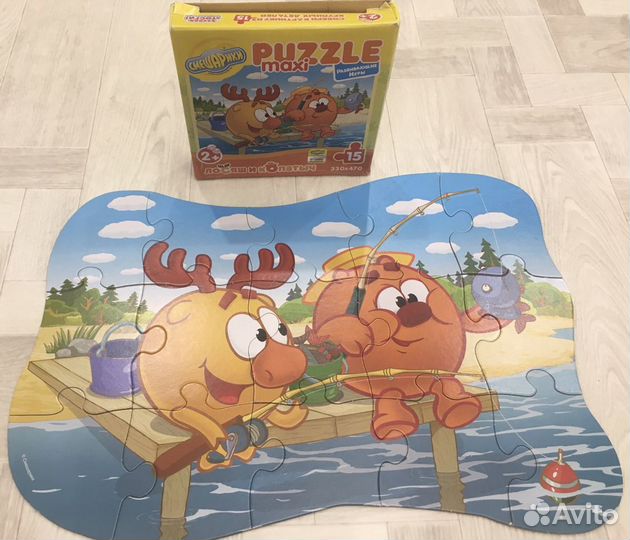 Пазлы Смешарики