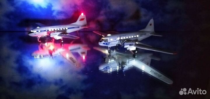 Модели самолётов Ил-12;Ил-14