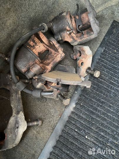 Передние тормозные супорта бмв е34 на тонкий диск