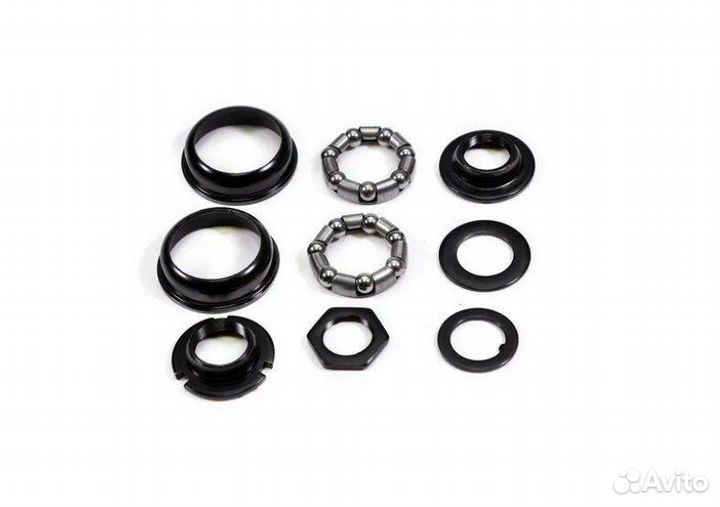 Каретка SF-BB16 для односоставных шатунов, 9 деталей, подшипник 5/16