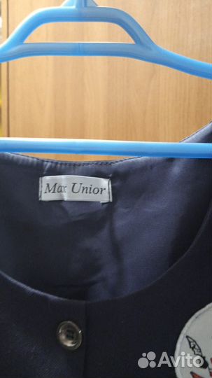 Школьный сарафан синий 152-76-60