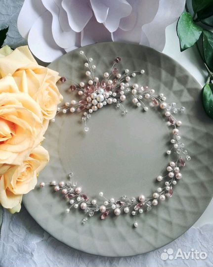 Венок в прическу