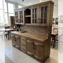 Кухонный гарнитур из натурального массива дерева, Краснодар