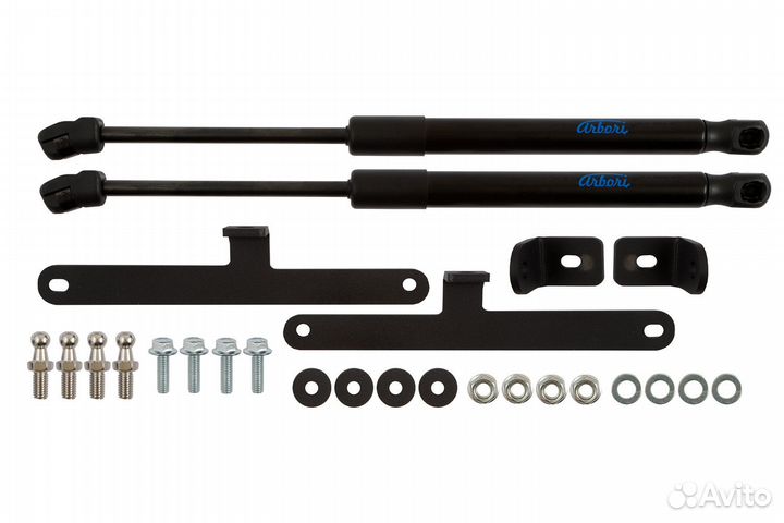 Упоры капота для honda Vezel, 2021, к-т 2 шт / Хон