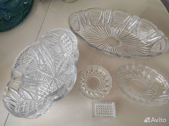 Вазы хрустальные СССР