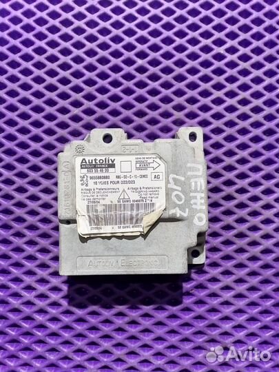 Блок управления AIR BAG Peugeot 407