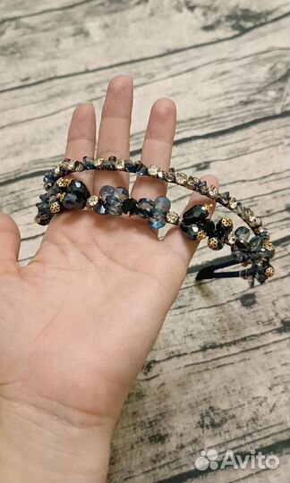 Ободок диадема ручной работы