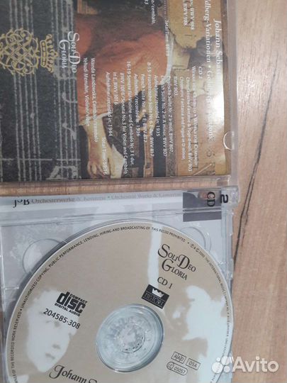 CD Bach Germany Fischer Landowska Menuhin Gould