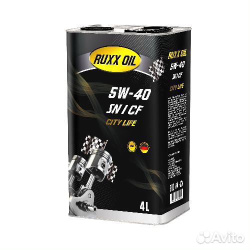 Ruxx OIL 5W30 city lifе Fully synthetic SN/CF 4л