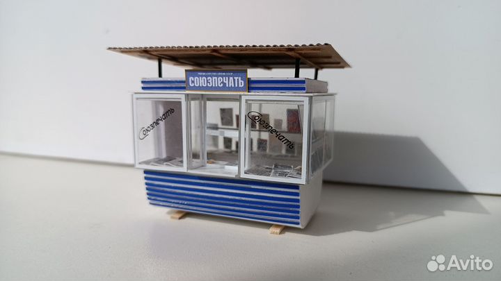 Макет ларька Союзпечать
