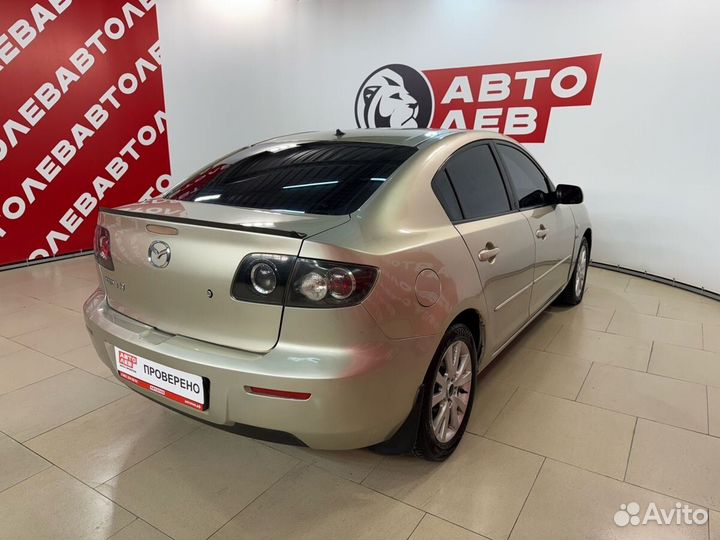 Mazda 3 1.6 МТ, 2007, 329 145 км