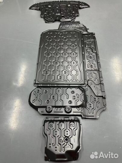 Защита днища LiXiang L9 Ultra 3,5мм