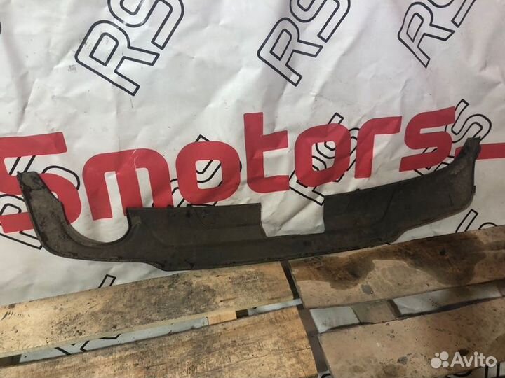 Юбка бампера задняя Mercedes-Benz C-Class W204