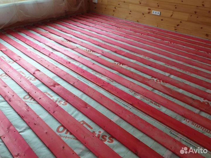 Внутренняя отделка деревянного дома Полы Потолки