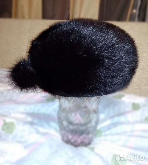 Берет норковый