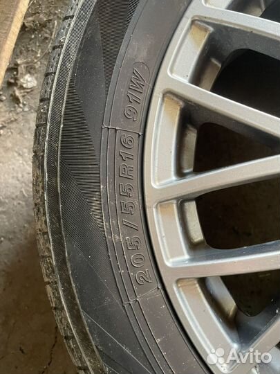 Литье диски r16 4x100 с резиной