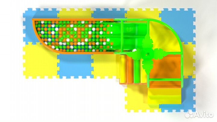 Детский игровой лабиринт