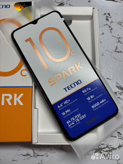 TECNO Spark 10c, 4/64 ГБ