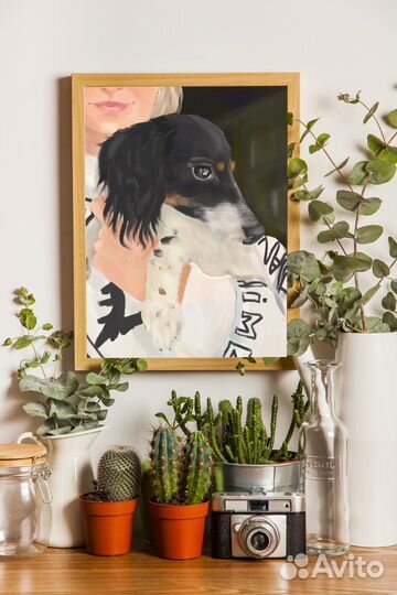 Портрет питомца художник иллюстратор