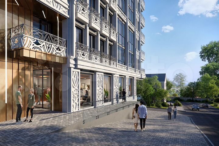 3-к. квартира, 94 м², 4/6 эт.