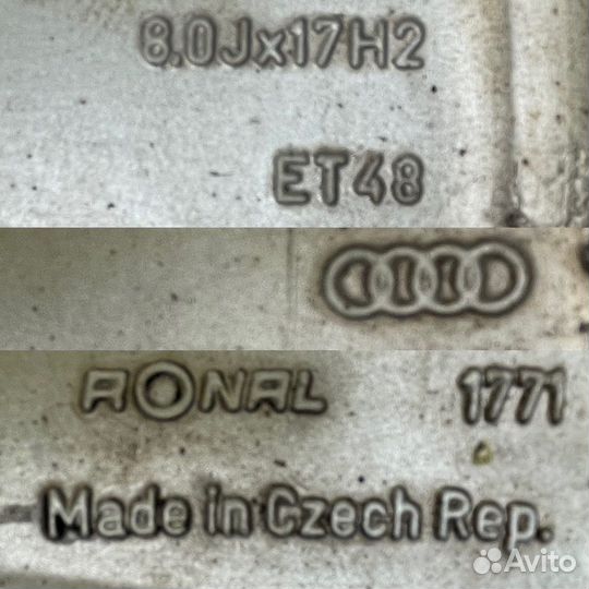 R17 Audi org Ronal