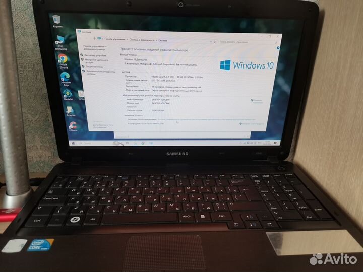 Ноутбук Samsung r540