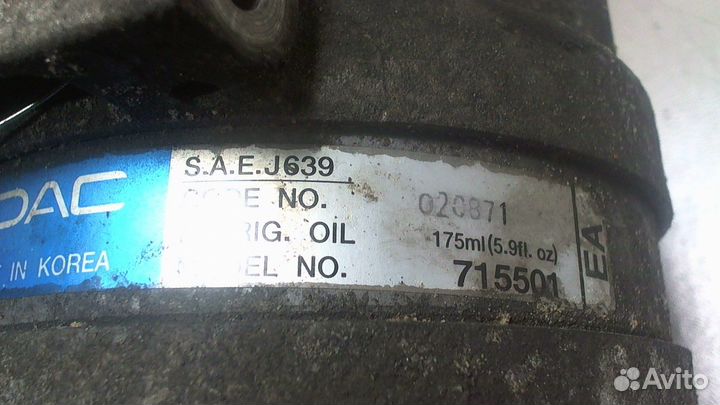 Компрессор кондиционера Chevrolet Lacetti, 2007