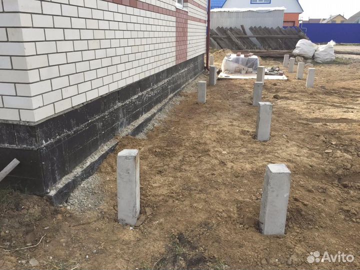 Жб сваи бетонные, любые строения