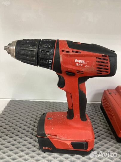 Аккумуляторная дрель-шуруповерт hilti (хилти) SFC