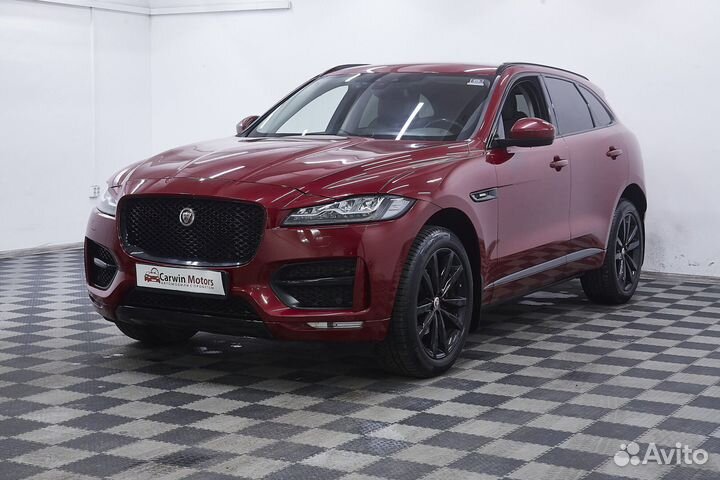 Jaguar F-Pace 2.0 AT, 2017, 96 500 км