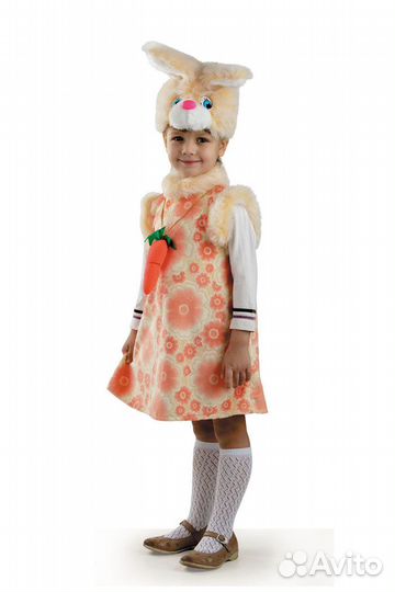 Карнавальный костюм Зайки (кролика) для девочки