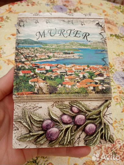 Фреска на стену с острова Муртер, Хорватия