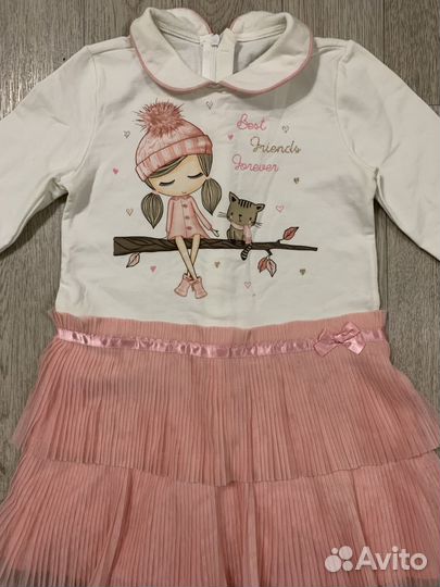 Платье для девочки 104 110