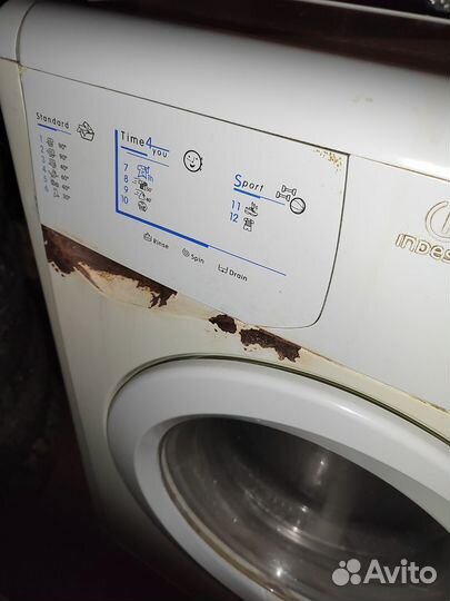 Стиральная машина indesit wise107х на запчасти