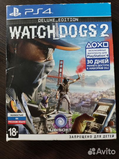 Watch dogs 2 deluxe edition ps4