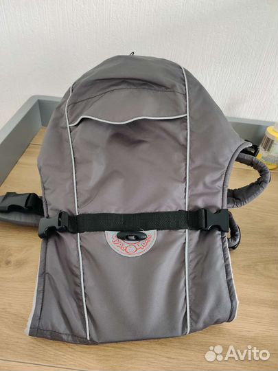 Рюкзак-кенгуру BabyActive Simple серый