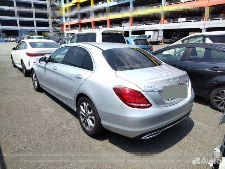 В разбор из Японии Mercedes-Benz C200 W205