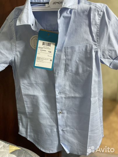 Рубашка для мальчика 134