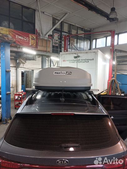 Багажник бокс на крышу kia rio